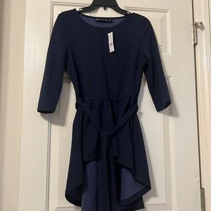 Navy blue blouse